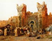 埃德温 罗德 威克斯 : Gate of Shehal Morocco